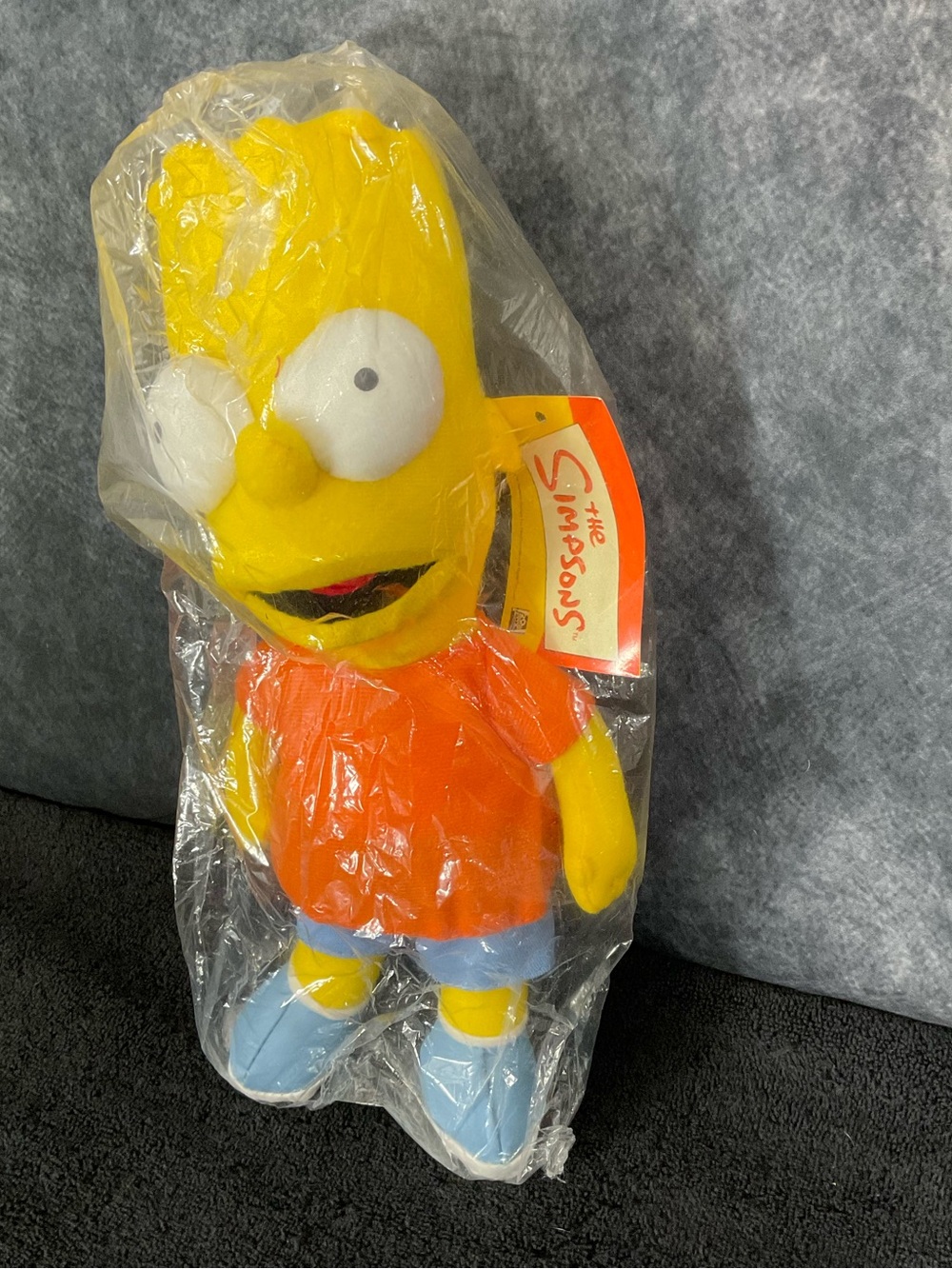 Vintage 1999 The Simpsons Bart Simpson Plush - sealed